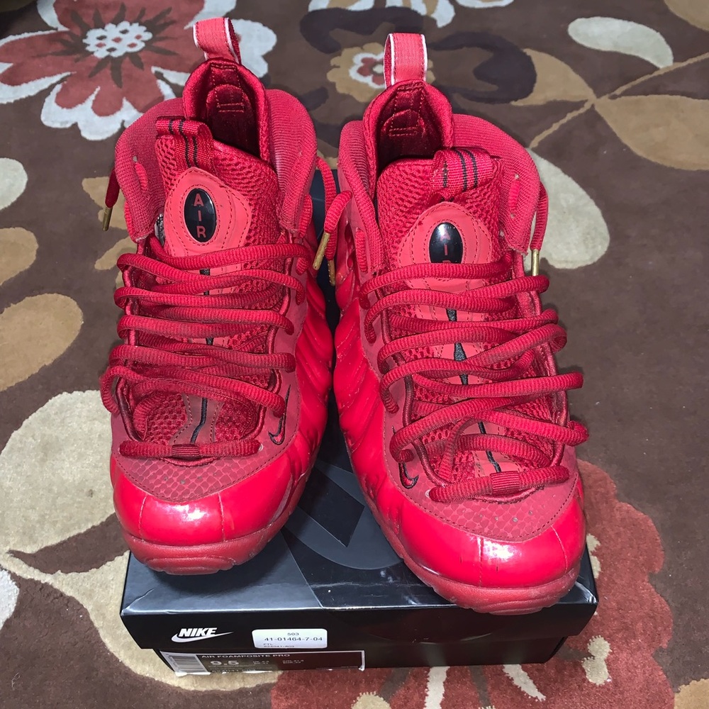 Nike Red Foamposites